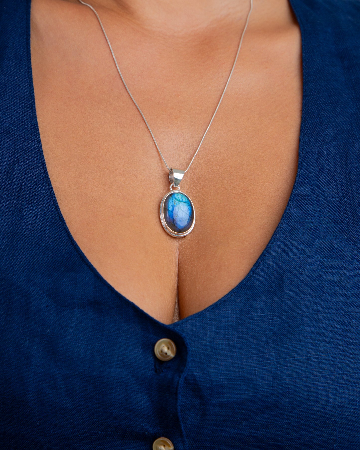 Pendant Labradorite Big