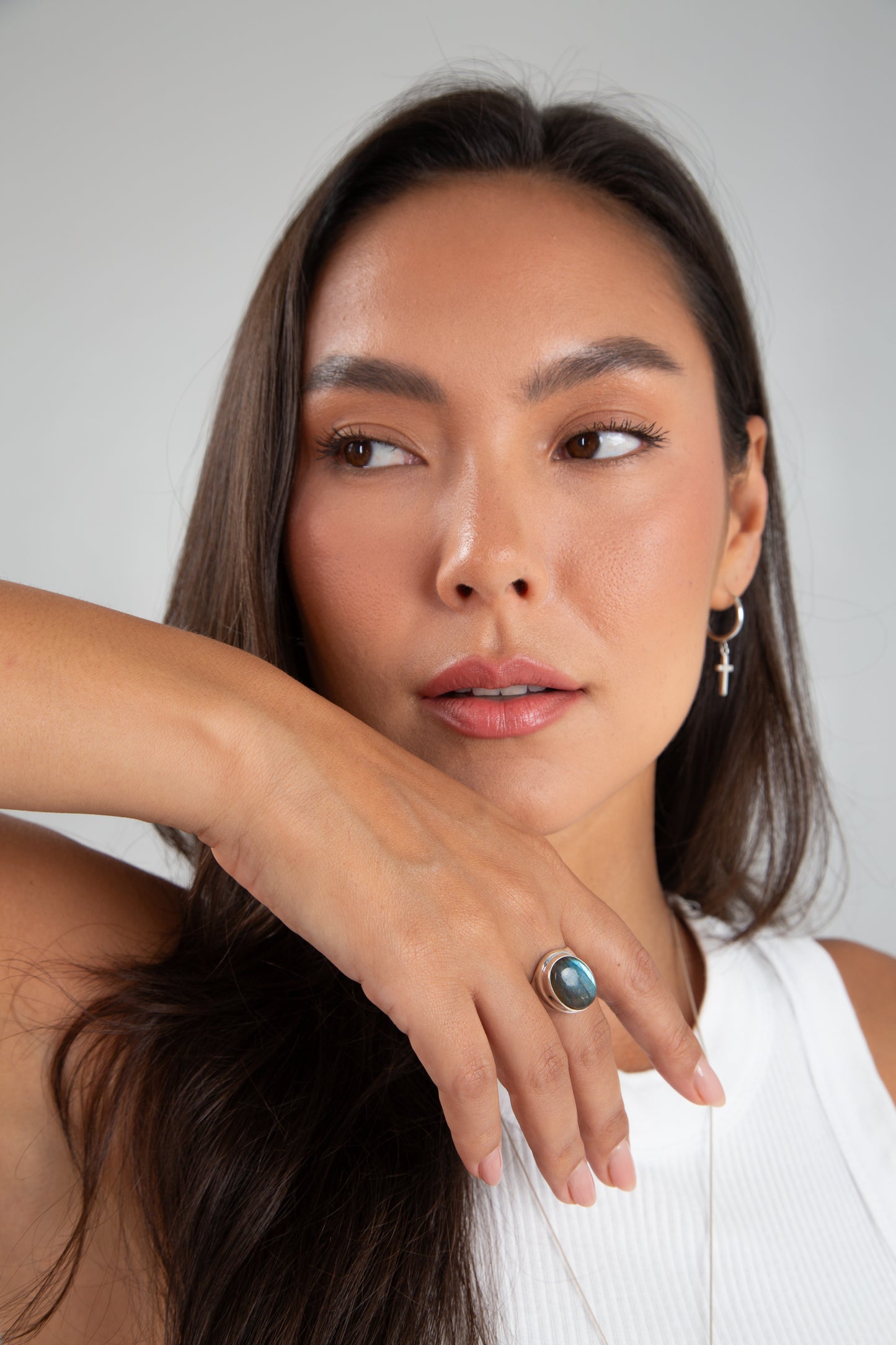 Ring Labradorite Big