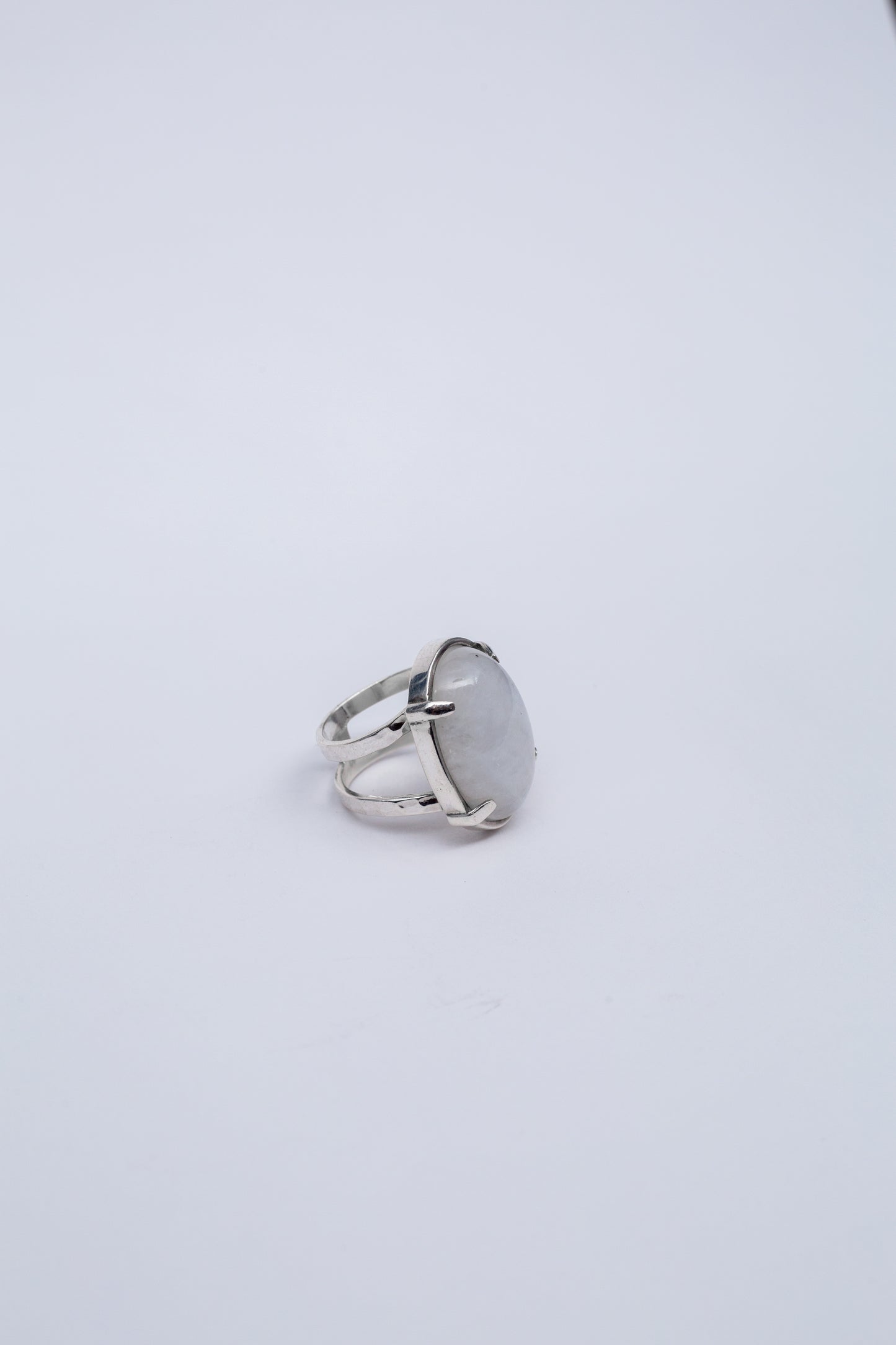 Ring Moon Stone Large