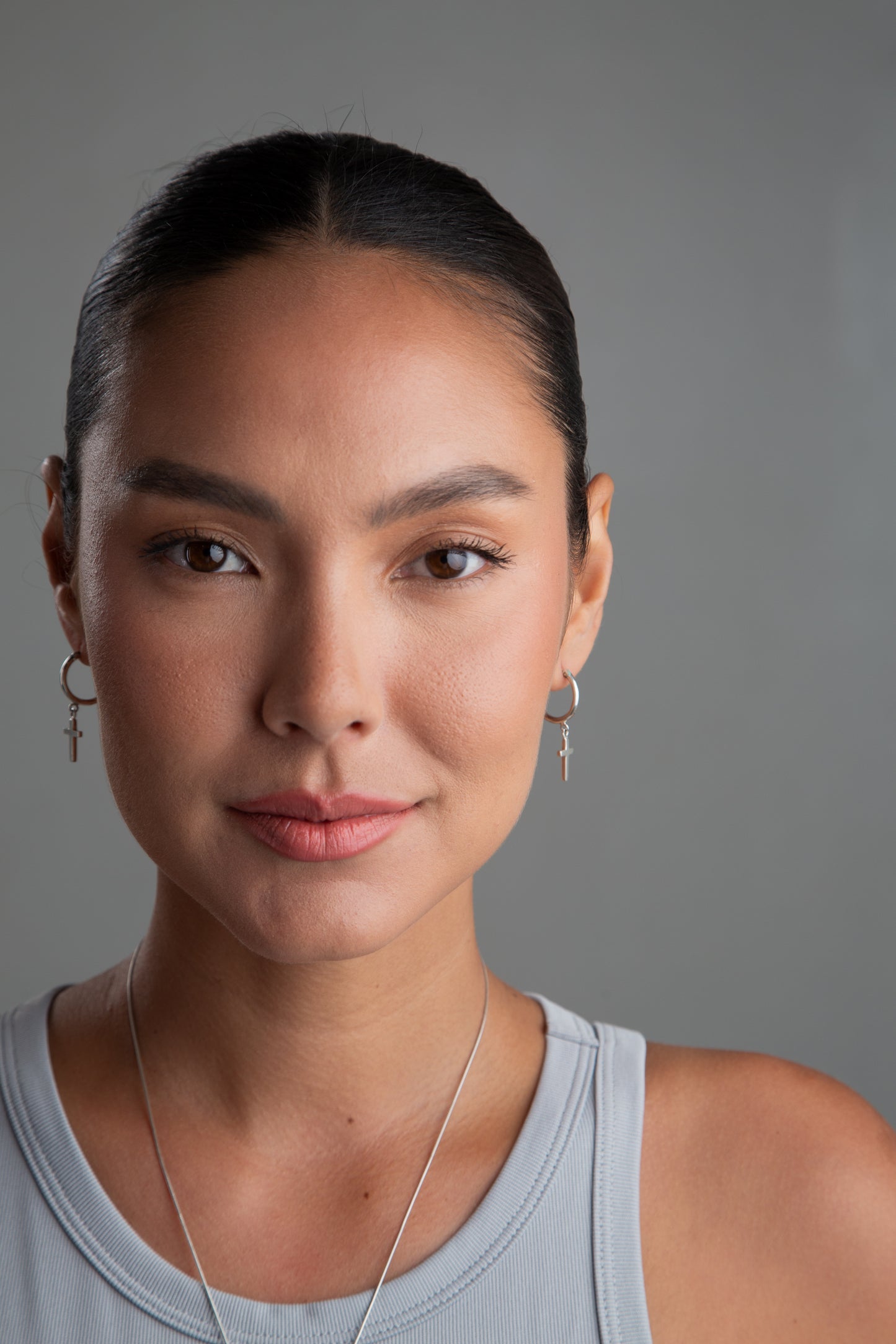 Earrings little cross