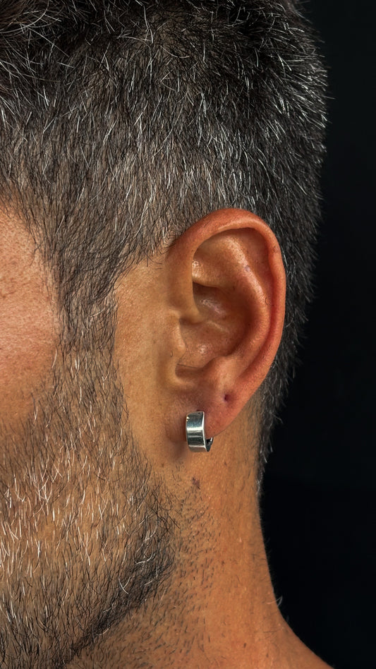 Simple hoop earring Male Collection