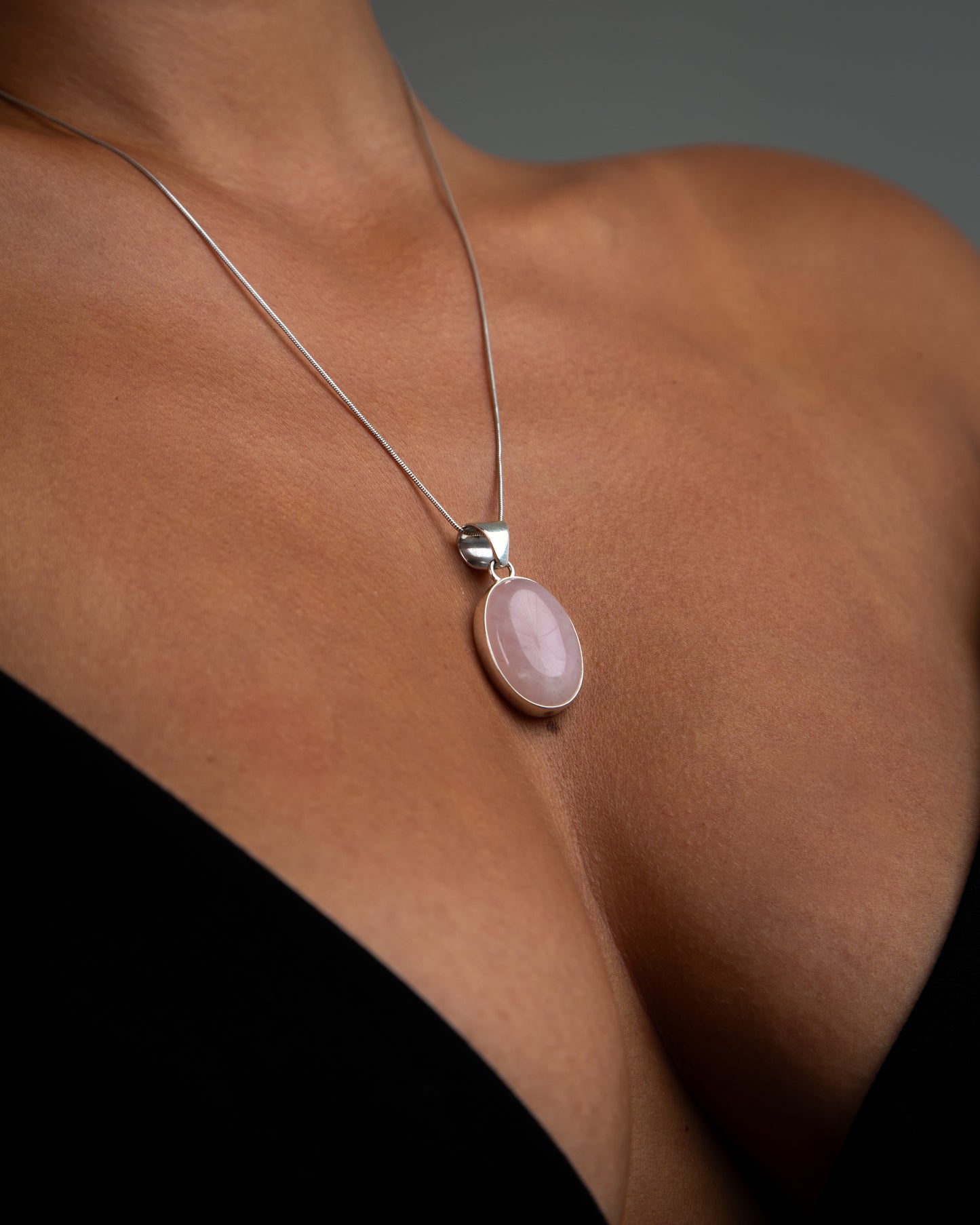 Pendant Pink Quartz